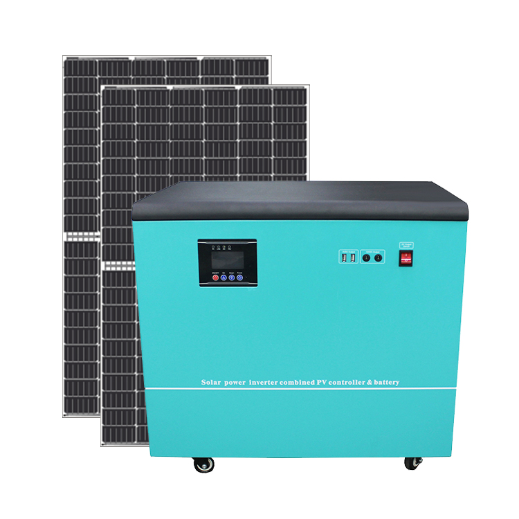 Sistema de almacenamiento de energía Tiny House de 3KWH con salida de CA