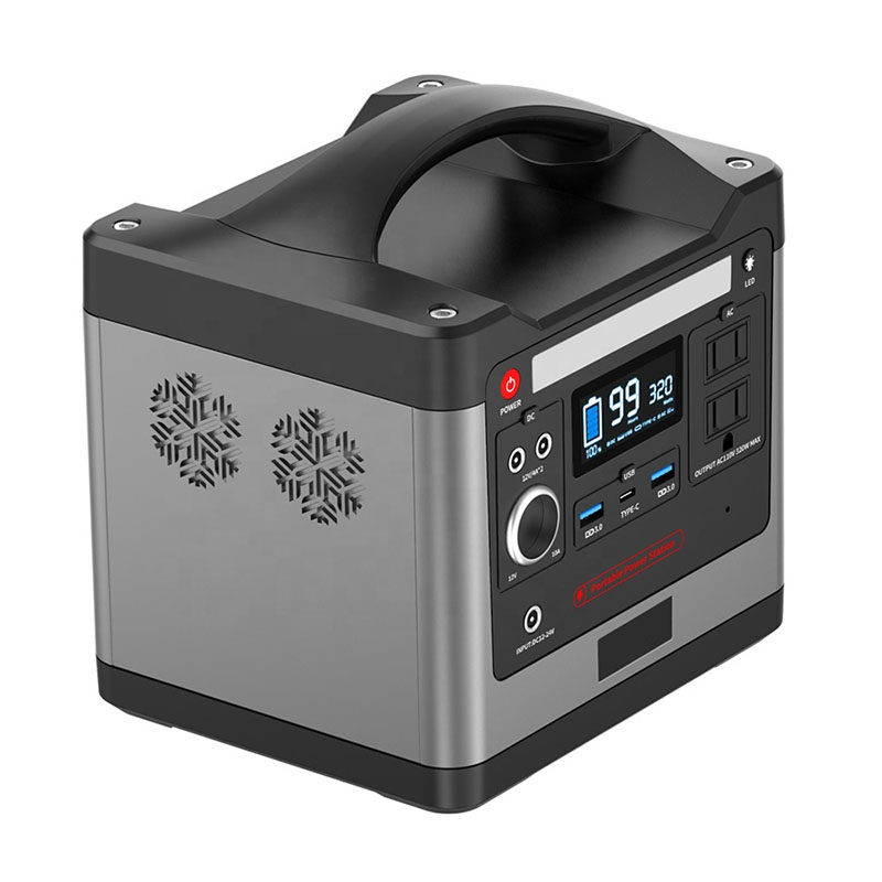 Sistema solar de red eléctrica de salida 110v por 300w 300wh 298wh Baterías Lifepo4 Banco de generador solar para la venta