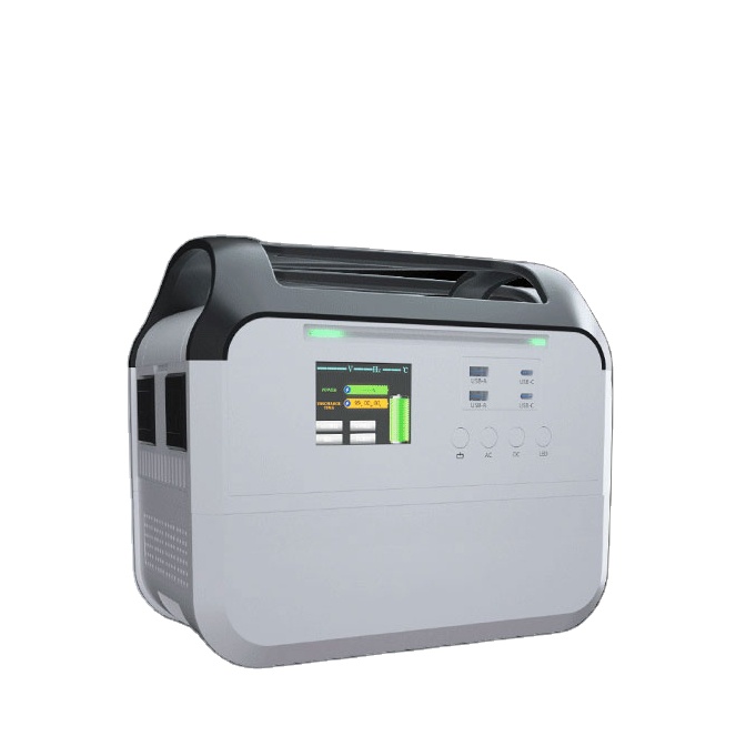 Batería de litio Lifepo4 extraíble 1000w 800w Central eléctrica portátil solar de carga rápida para acampar al aire libre